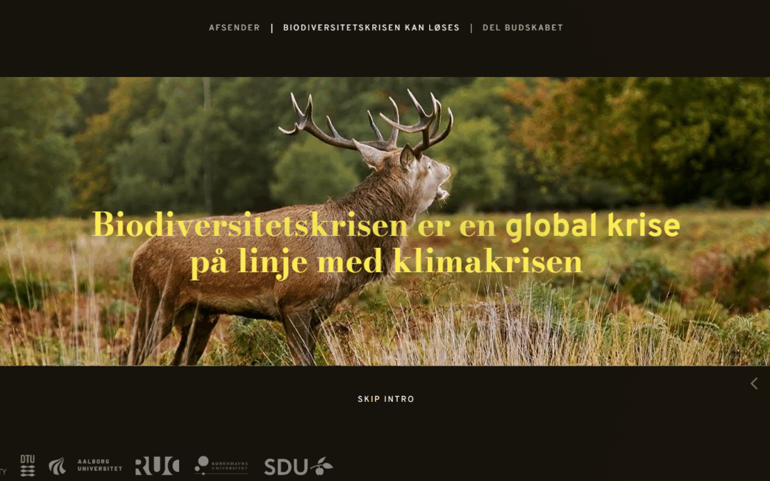 New Website on the Biodiversity Crisis and Its Solutions